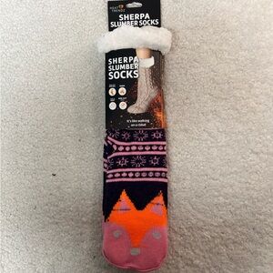 Heat Trendz Sherpa Non-Slip Soft & Cozy Slumber Socks